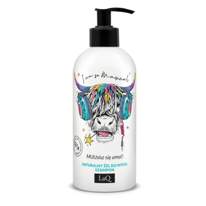 LaQ MUUsic Cow sprchový gel 300 ml