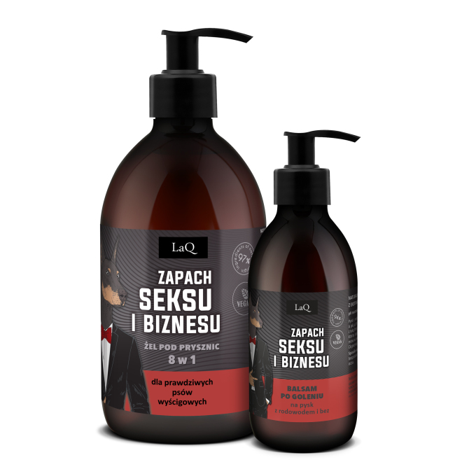 LaQ Sex & Business dárková sada na tělo