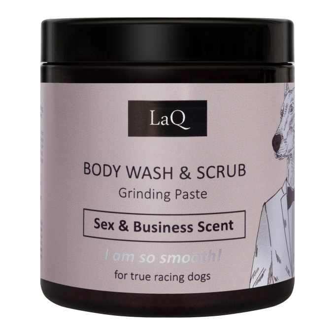 LaQ Sex & Business mycí pasta a scrub 220 g