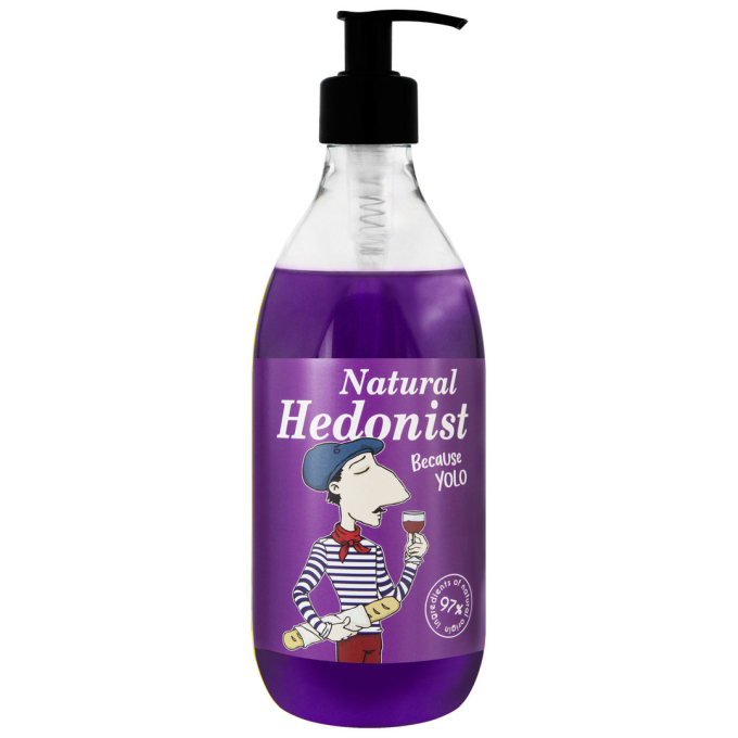 LaQ Shots! Natural Hedonist sprchový gel 500 ml