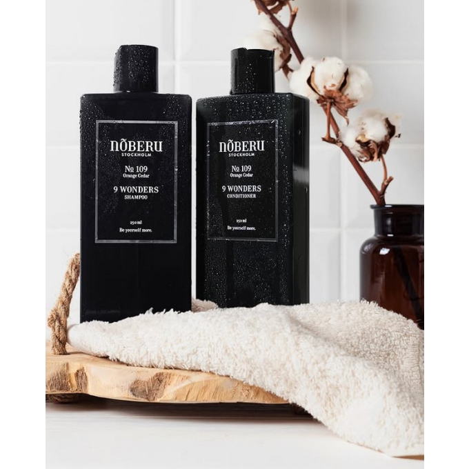 Noberu 9 Wonders Anti-frizz Orange & Cedar šampon na vlasy 250 ml