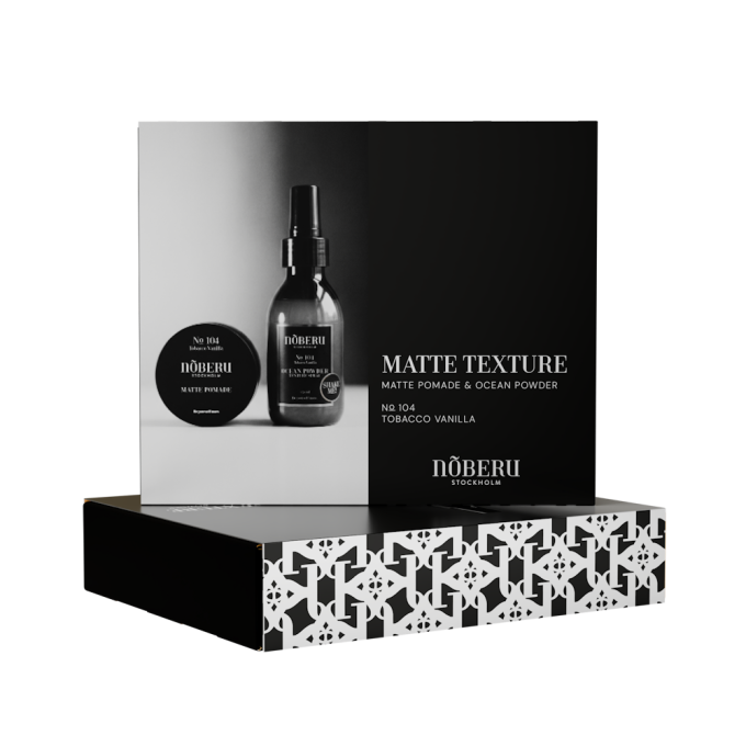 Noberu Matte Texture sada matná pomáda a Ocean powder