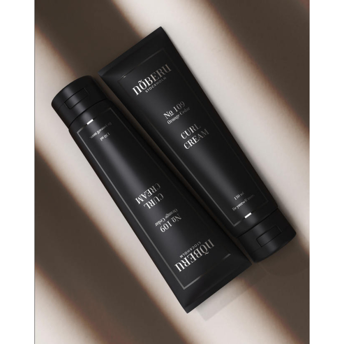 Noberu Orange Cedar Curl krém na kudrnaté vlasy 150 ml