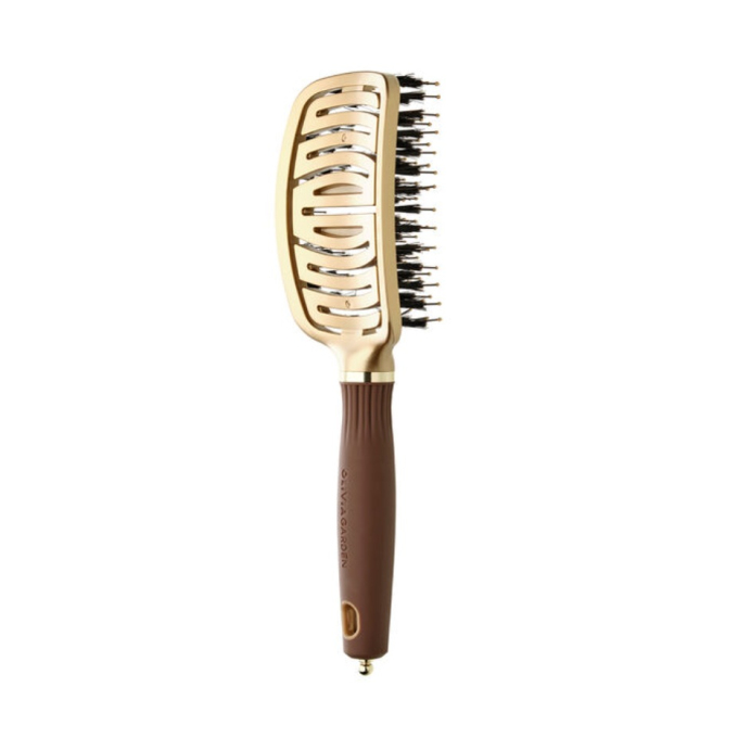 Olivia Garden Expert Flex Gold & Brown kartáč