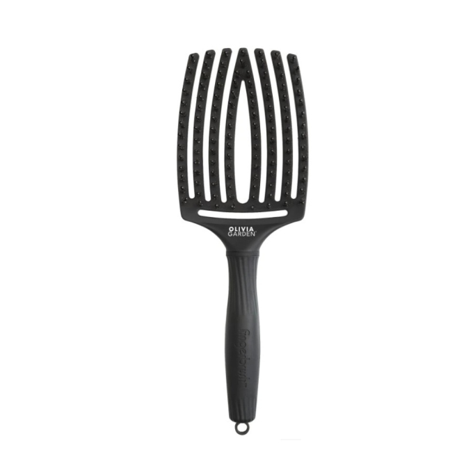 Olivia Garden Fingerbrush Combo Black L kartáč