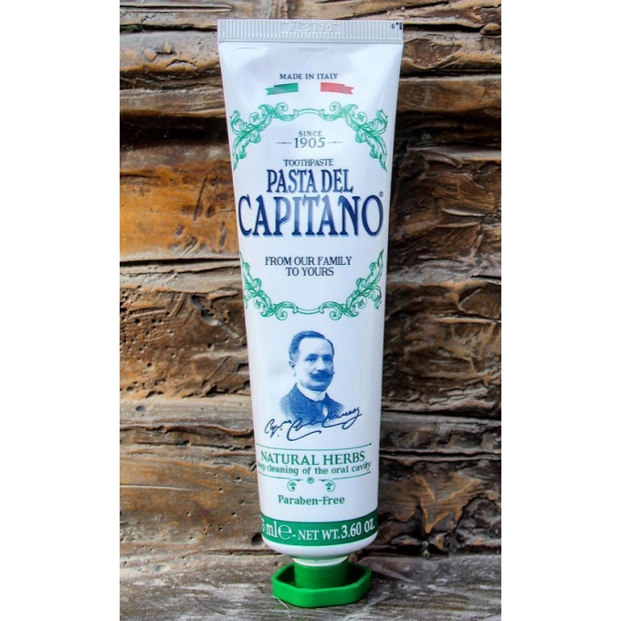 Pasta del Capitano Natural Herbs zubní pasta 75 ml