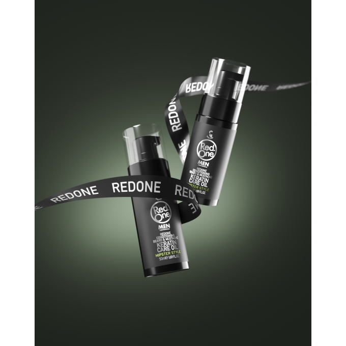 RedOne Hipster Keratin olej na vousy 50 ml