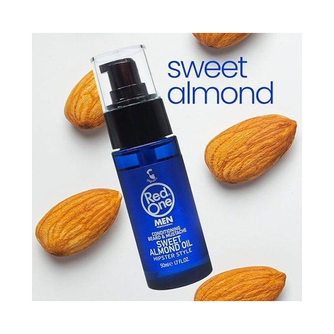 RedOne Hipster Sweet Almond olej na vousy 50 ml
