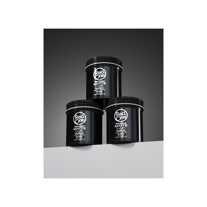RedOne Matte Look Black vosk na vlasy 100 ml