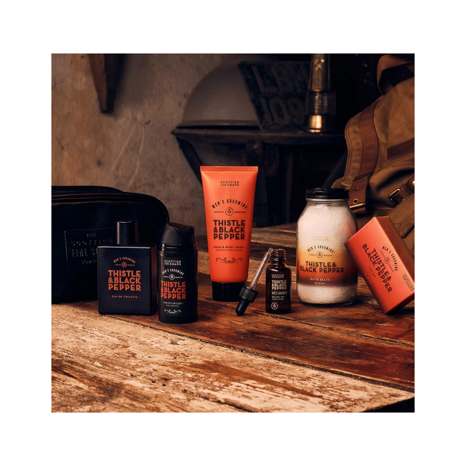 Scottish Fine Soaps Thistle and Black Pepper sůl do koupele