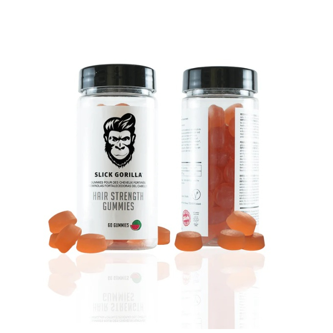Slick Gorilla Hair Strength Gummies vitamíny pro posílení vlasů 60 ks