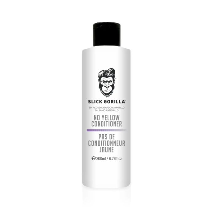 Slick Gorilla No Yellow kondicionér na světlé a stříbrné vlasy 200 ml