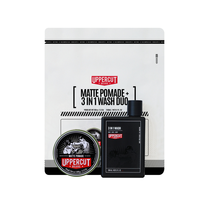 Uppercut Styling Matte & 3 in 1 Wash