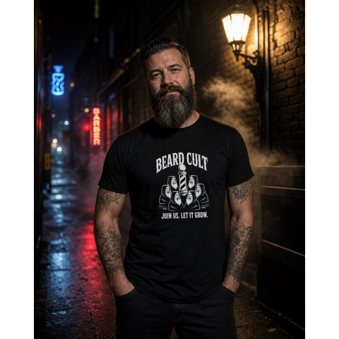 Vousaté triko Beard Cult