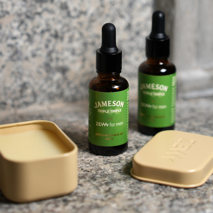 Zew for men Jameson Triple Triple Matte olej na vousy 30 ml
