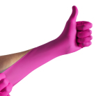 Espeon Nitril Ideal Magenta nitrilové rukavice růžové S
