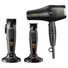 JRL Lamborghini Diamante Black collection Clipper & Trimmer & Dryer sada