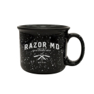 Razor MD černý keramický hrnek na holení