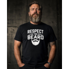 Vousaté triko Respect the Beard