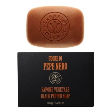 Erbario Toscano Černý pepř mýdlo 140 g