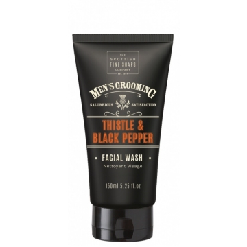 Scottish Fine Soaps Thistle and Black Pepper mycí gel na obličej