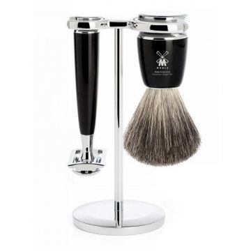 Mühle Rytmo Black Pure Badger 3-dílná