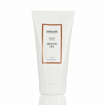 Noberu Sandalwood transparentní gel na holení 150 ml