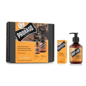 Proraso Duo Wood and Spice sada na vousy