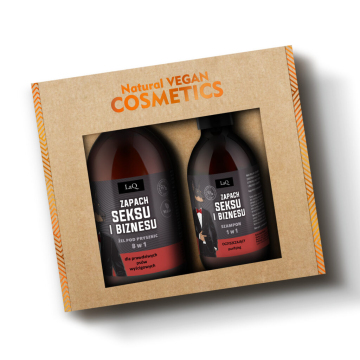 LaQ Sex & Business dárková sada se šamponem