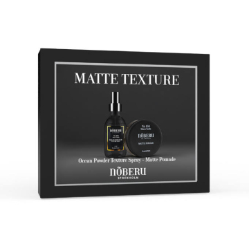 Noberu Matte Texture sada matná pomáda a Ocean powder