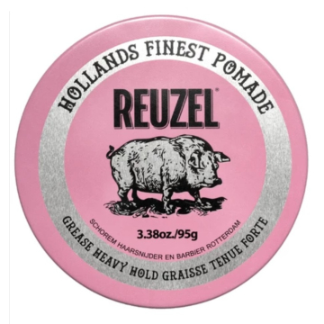 Reuzel Pink Grease Heavy Hold pomáda na vlasy 95 g