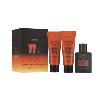 Scottish Fine Soaps Thistle and Black Pepper dárková sada