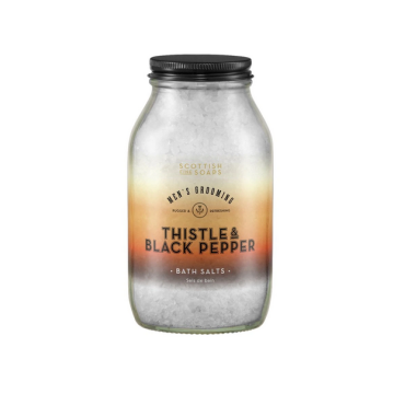 Scottish Fine Soaps Thistle and Black Pepper sůl do koupele