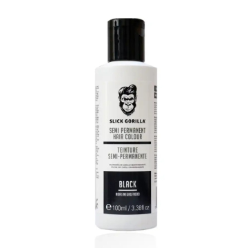 Slick Gorilla Hair Colour Black černá barva na vlasy 100 ml