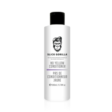 Slick Gorilla No Yellow kondicionér na světlé a stříbrné vlasy 200 ml