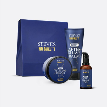 Steves Sandalwood Shaving Trio Box sada na holení