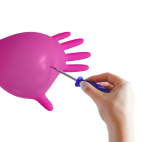 Espeon Nitril Ideal Magenta nitrilové rukavice růžové S
