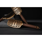 Olivia Garden Expert Flex Gold & Brown kartáč