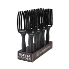 Olivia Garden Fingerbrush Combo Black L kartáč