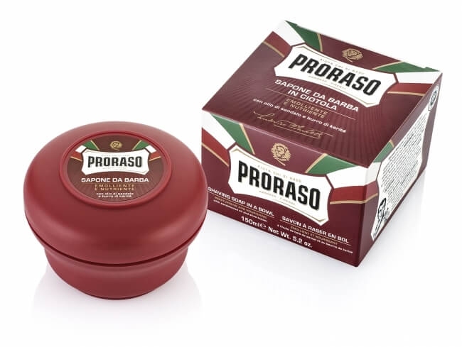 Proraso Sandalwood, mýdlo na holení 150 ml