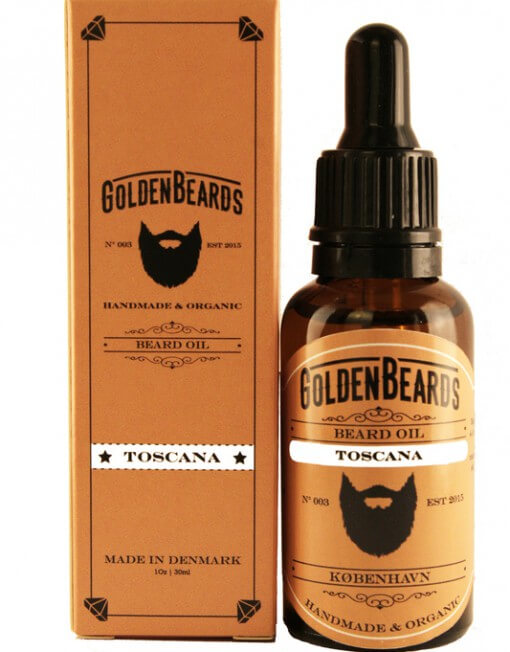 Golden Beards Toscana olej na vousy 30 ml