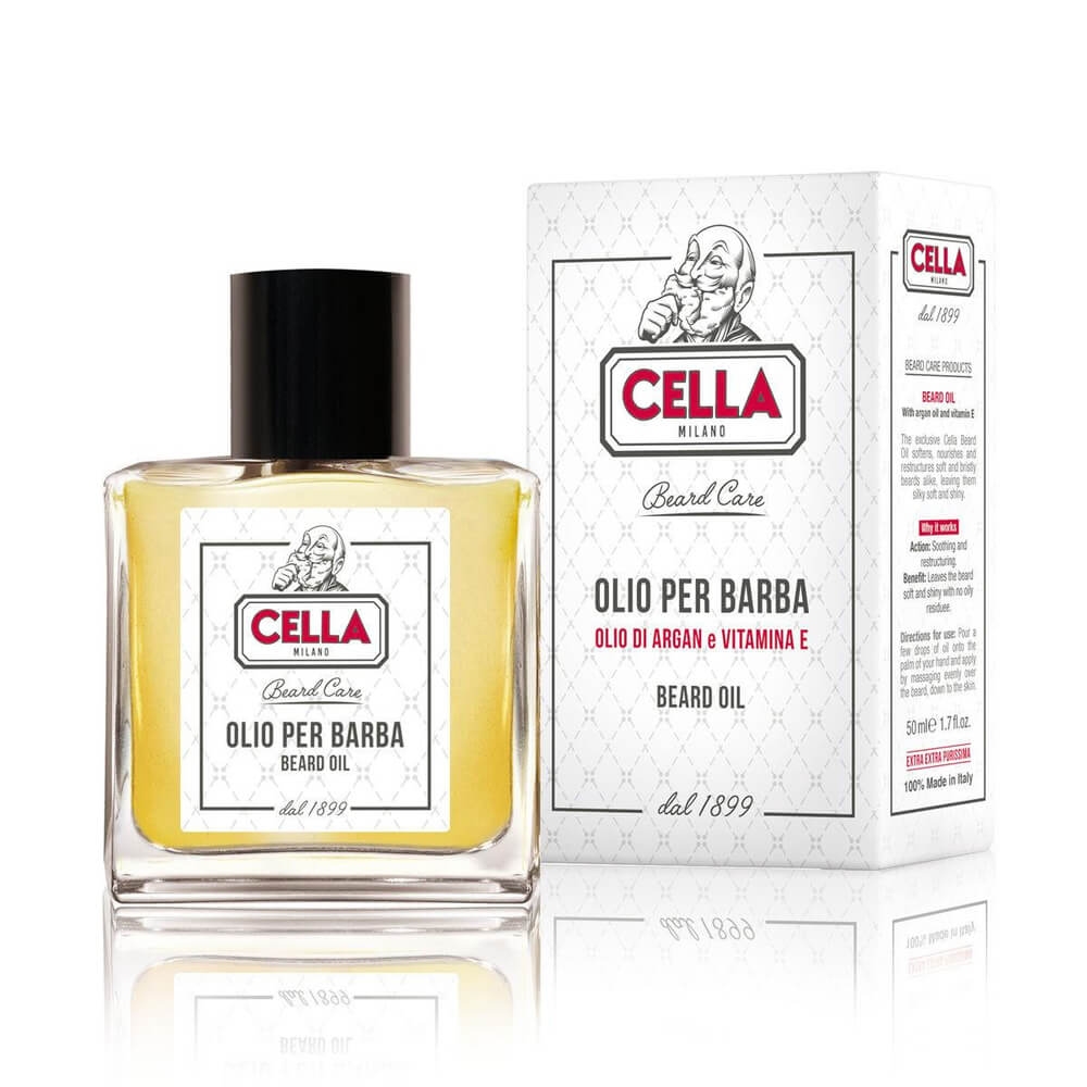 Cella Milano Cella Milano, olej na vousy 50 ml