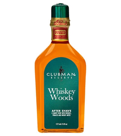 Clubman Pinaud Whiskey Woods voda po holení 177 ml