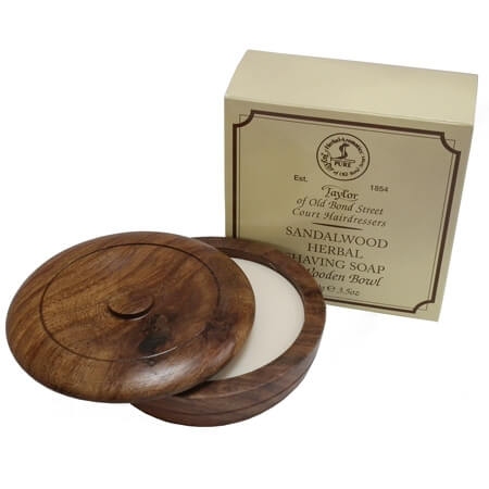 Taylor of Old Bond Street Sandalwood miska na holení a mýdlo 100 g