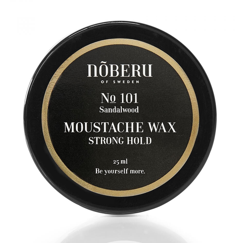 Noberu Sandalwood Strong Hold vosk na knír 25 ml