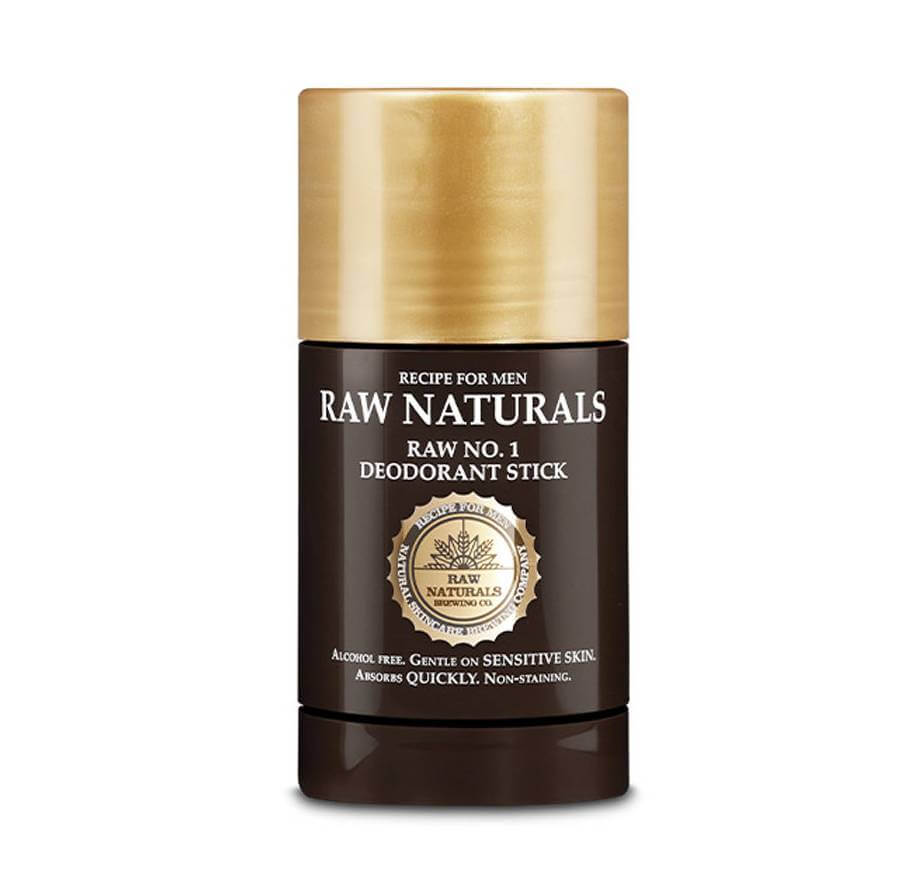 Recipe for men Raw Naturals tuhý deodorant 75 ml