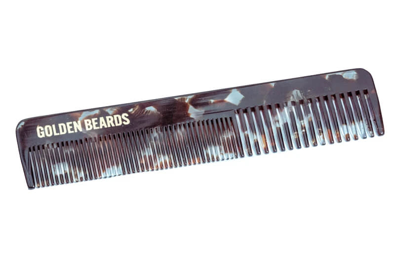 Golden Beards Bio hřeben na vlasy a vousy