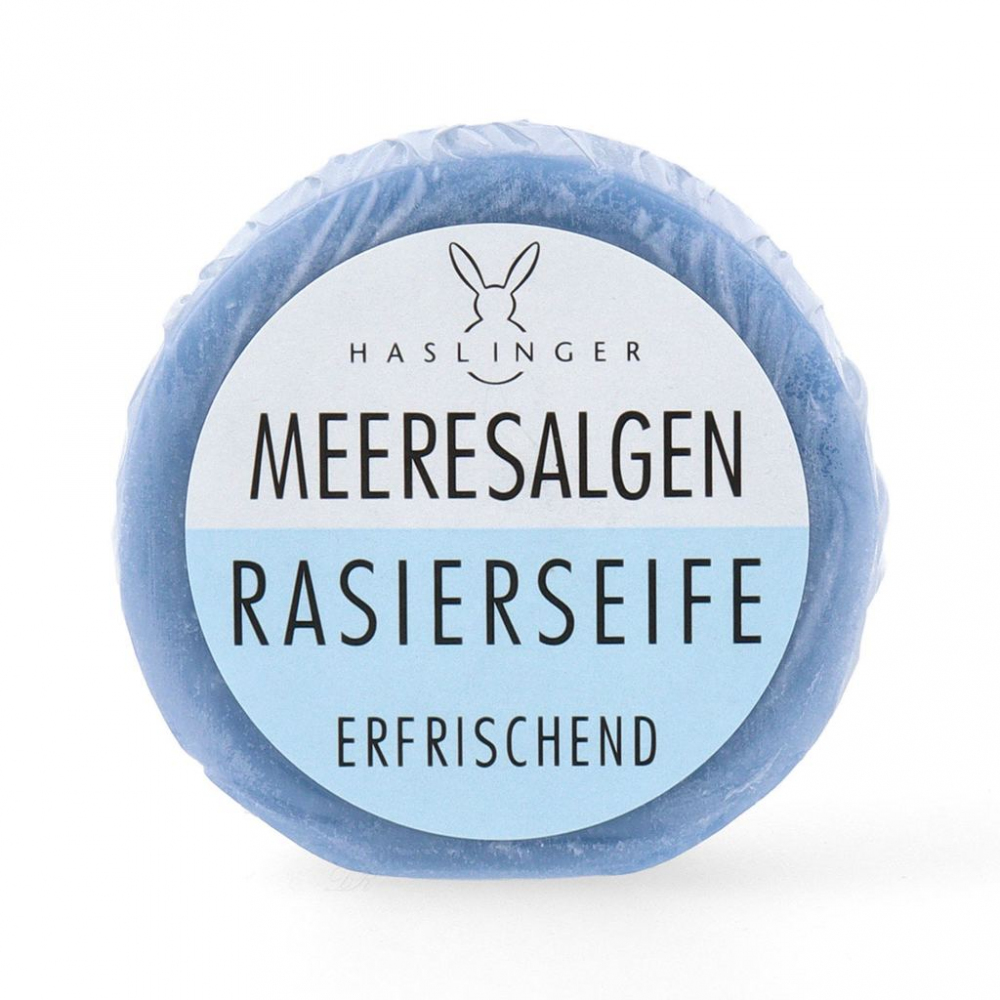 Haslinger Seifen Haslinger Seaweed mýdlo na holení 60 g