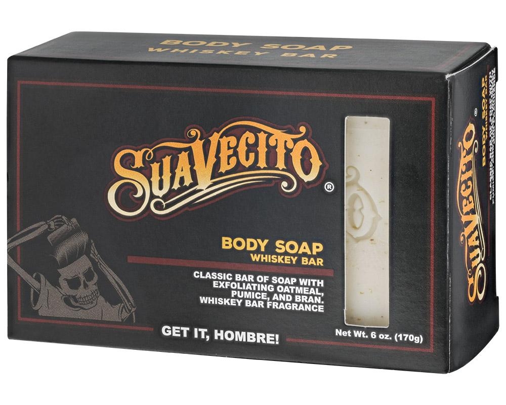 Suavecito Whiskey Bar tělové mýdlo 170 g