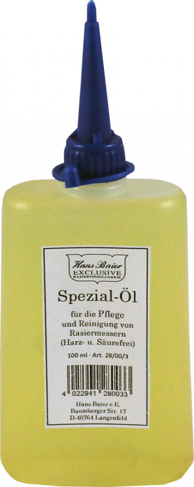 Hans Baier olej na ochranu břitev 100 ml